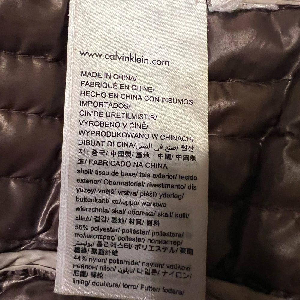 Bronze Rust Calvin Klein bubble jacket! - Picture 8 of 13
